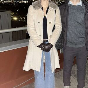 Rabbit Fur and Wool MaxMara Coat